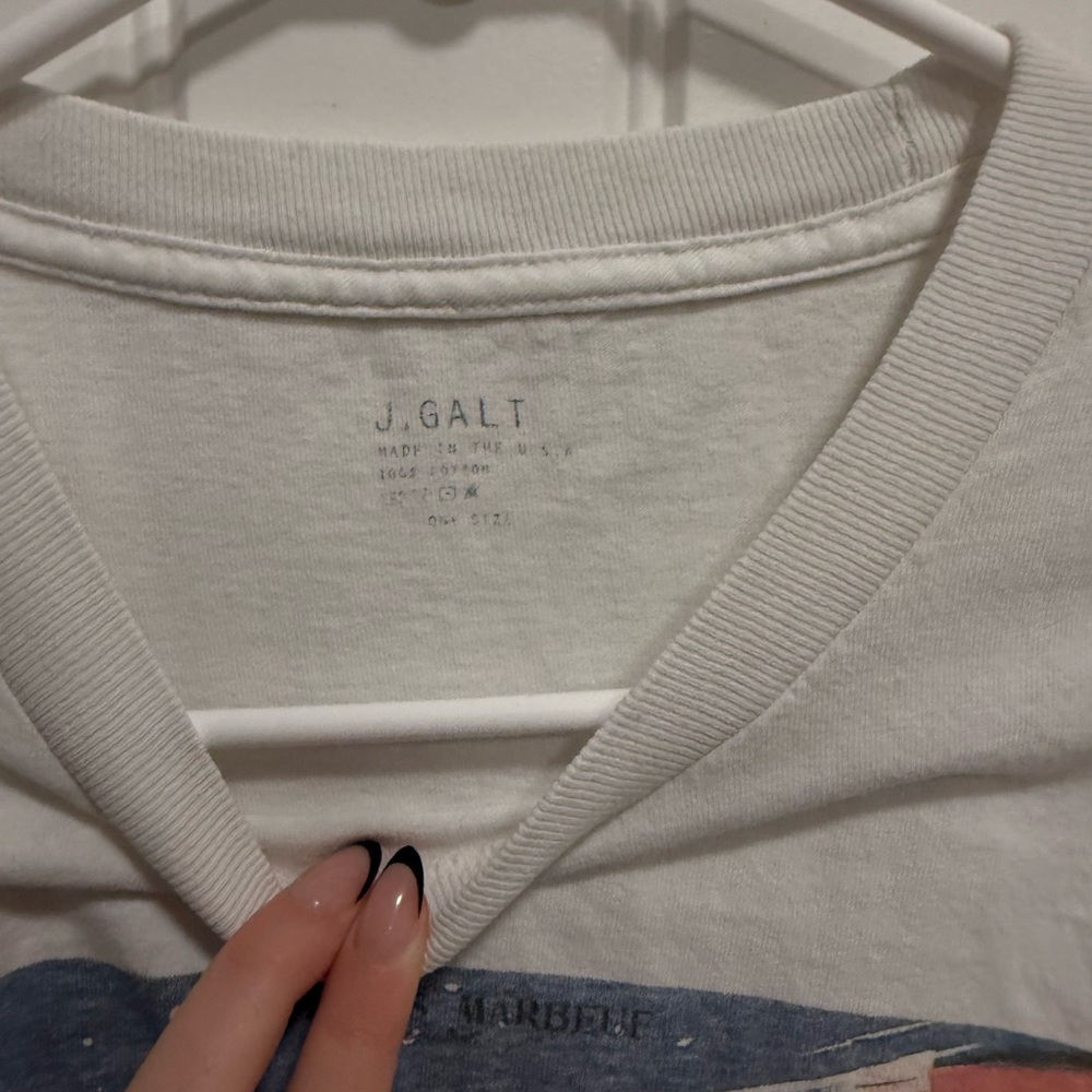 Brandy Melville John Galt Graphic Tee - Picture 3 of 4